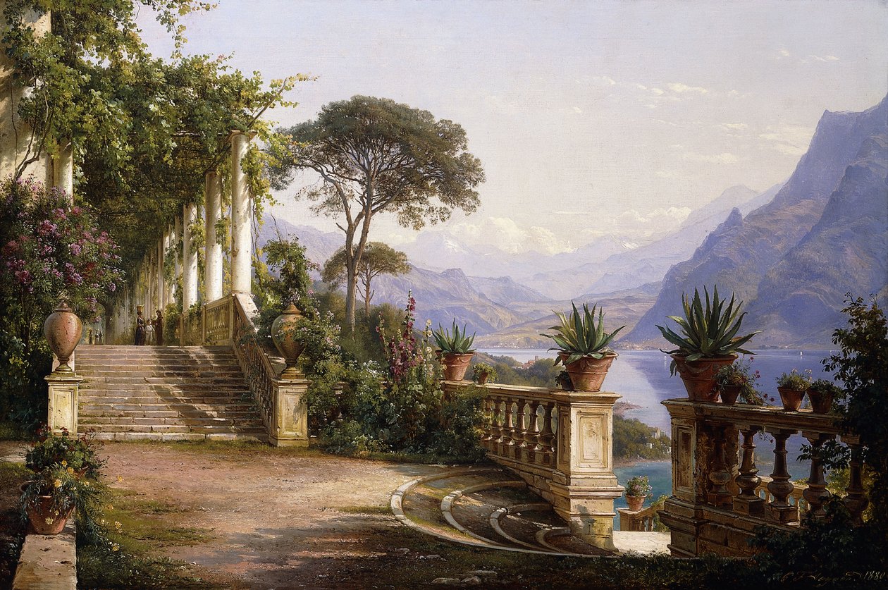 Loggia Fra Como, 1880 - Carl Frederick Aagaard