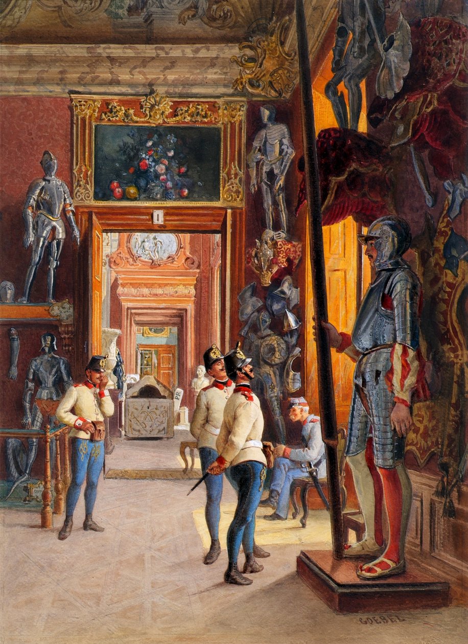 Dans la collection Ambras - Carl Goebel d. J.