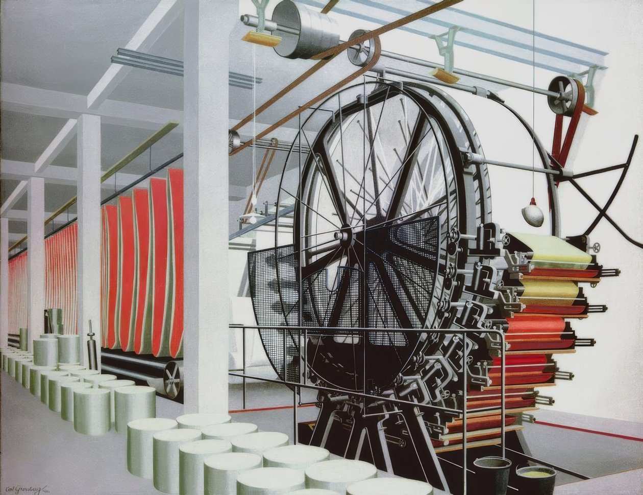 Papiermaschine - Carl Grossberg