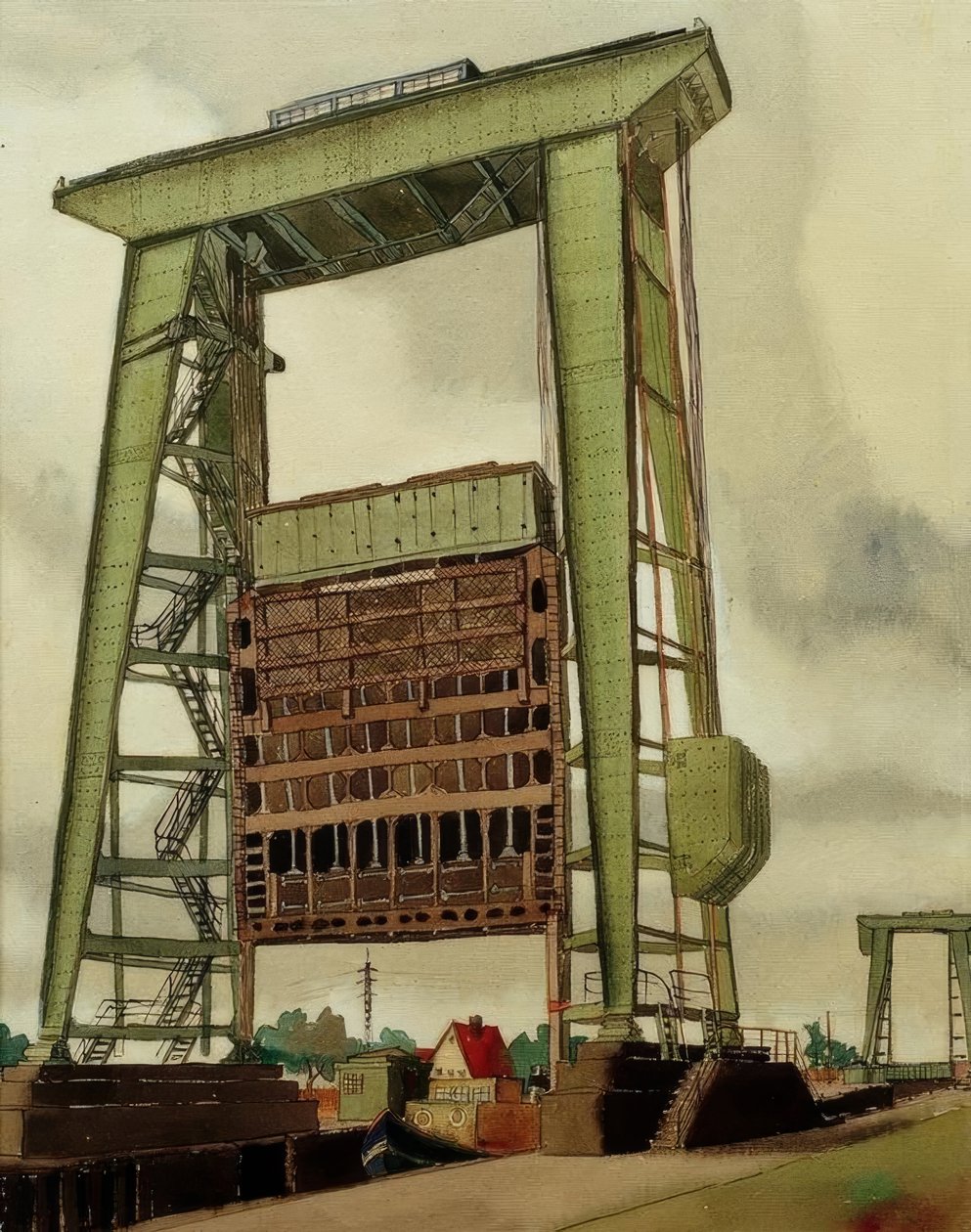 Écluse, Friedrichsfeld - Carl Grossberg