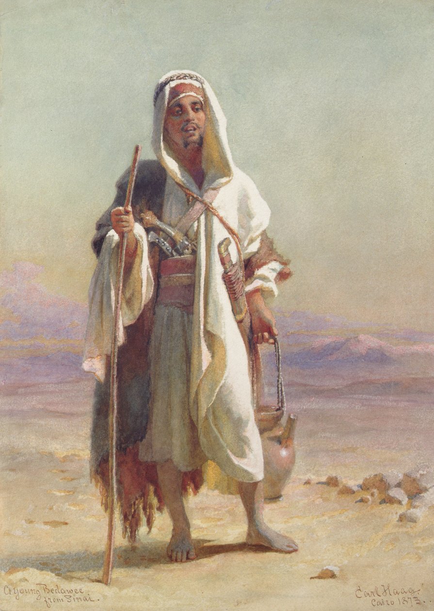Un jeune Bédouin du Sinaï, 1873 - Carl Haag