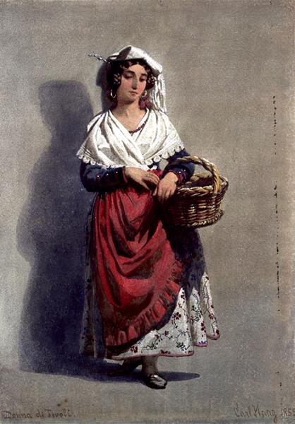 Donna di Tivoli - Carl Haag