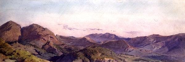 Sur les collines sabines - Carl Haag