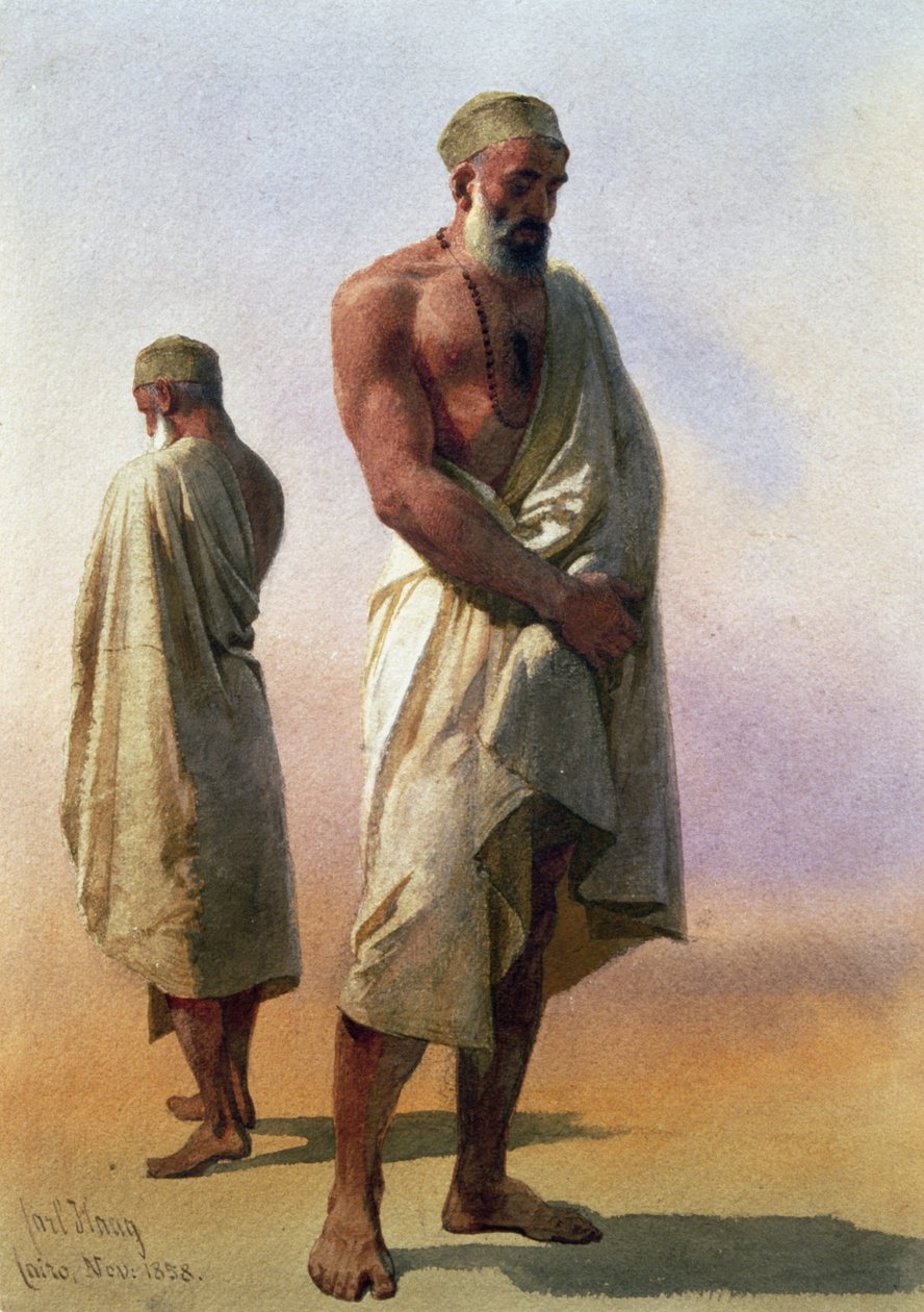 Deux derviches, 1858 - Carl Haag