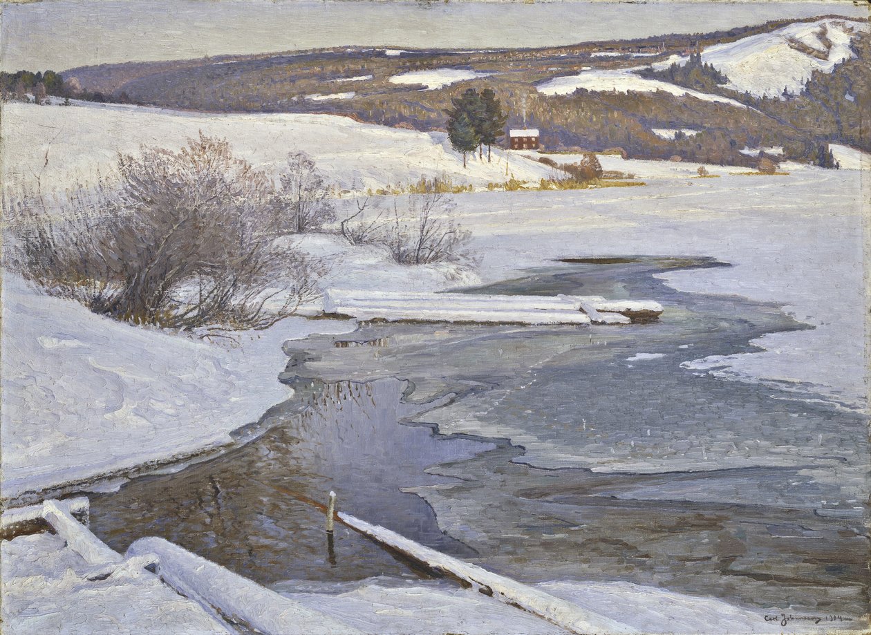 Un jour de septembre froid à Medelpad - Carl Johansson