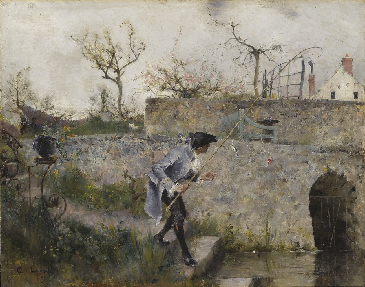 Une bouchée, 1885 - Carl Larsson