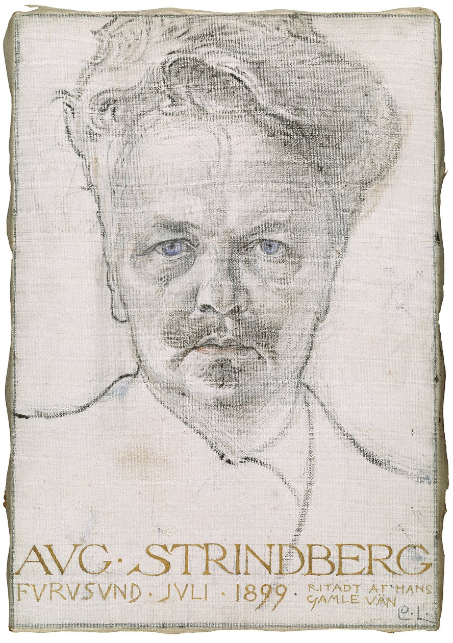 August Strindberg, 1899 - Carl Larsson