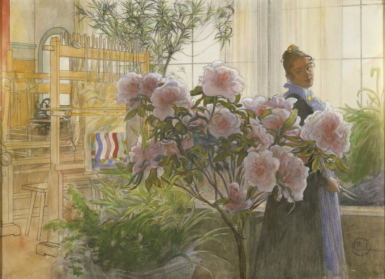 Azalée, 1906 - Carl Larsson