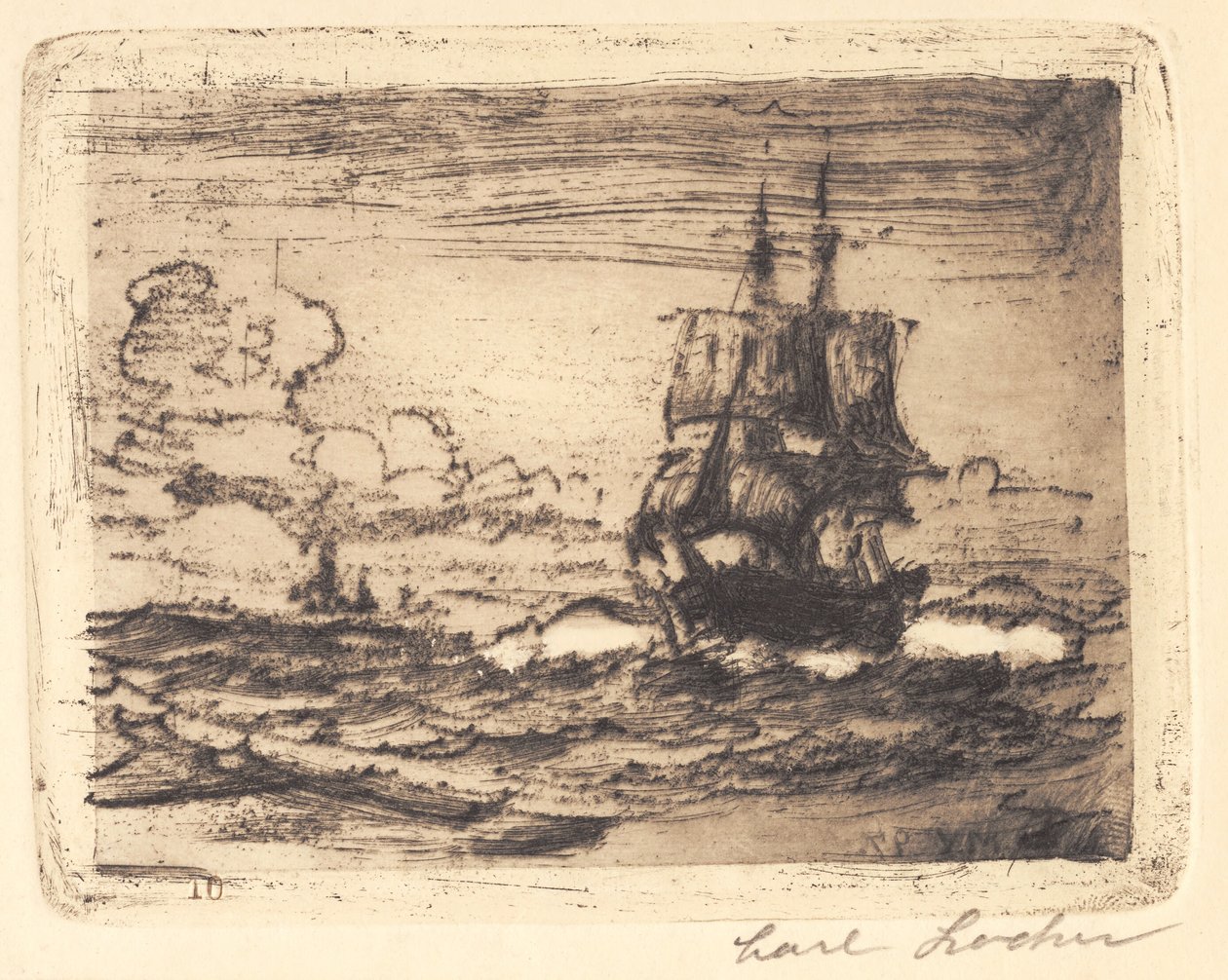I Nordsøen - Carl Locher