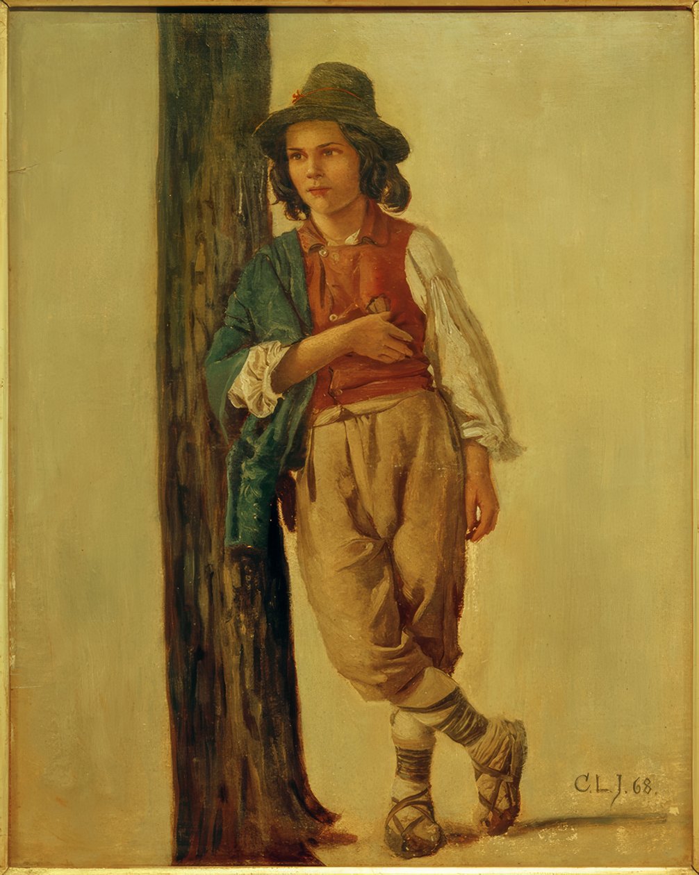 Italienischer Hirtenknabe - Carl Ludwig Jessen