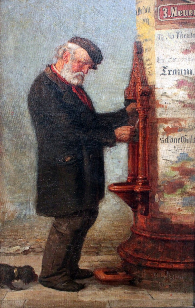 Homme à la fontaine - Carl Ludwig Jessen