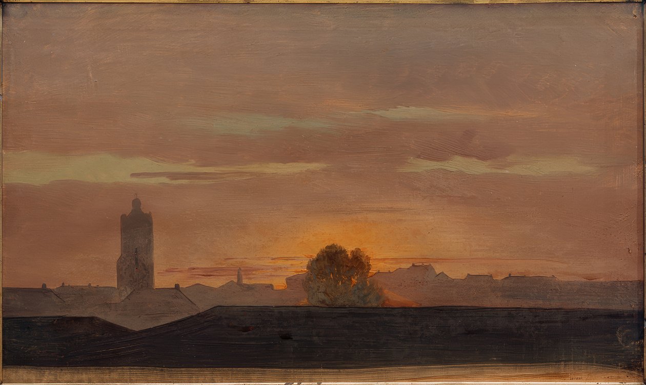 Darmstadt, vue depuis l