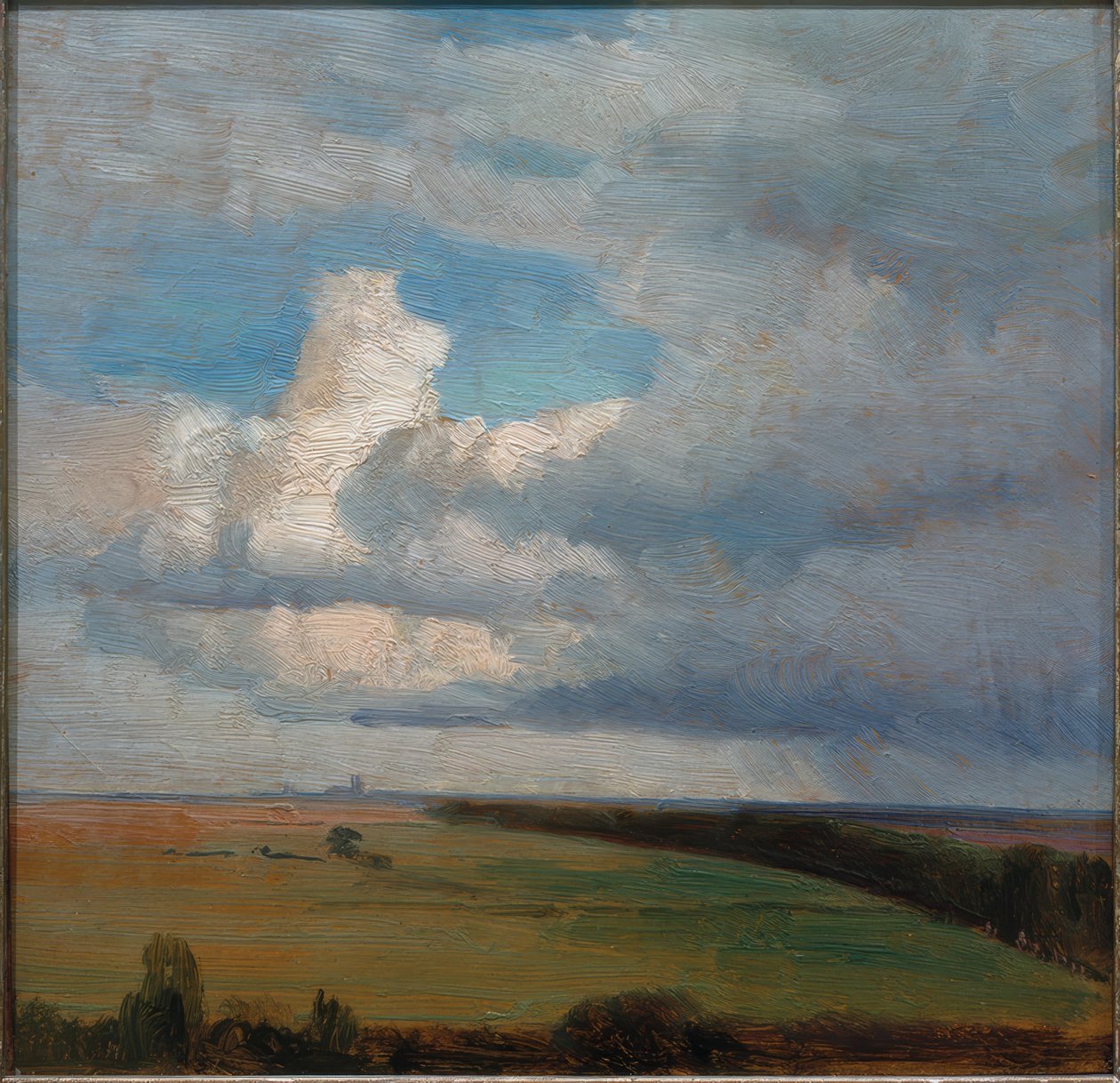 Paysage près de Munich - Carl Ludwig Seeger