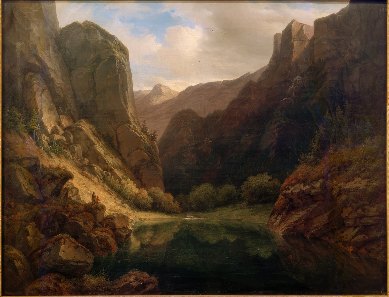 Lac de montagne - Carl Morgenstern