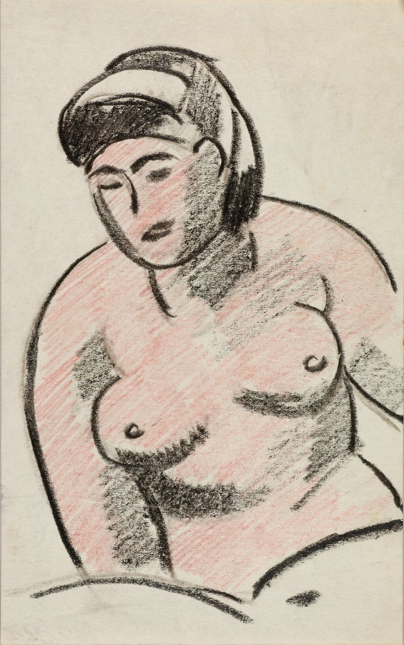 Torse nu féminin - Carl Newman