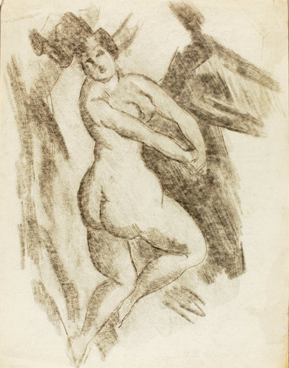 Nu féminin couché - Carl Newman