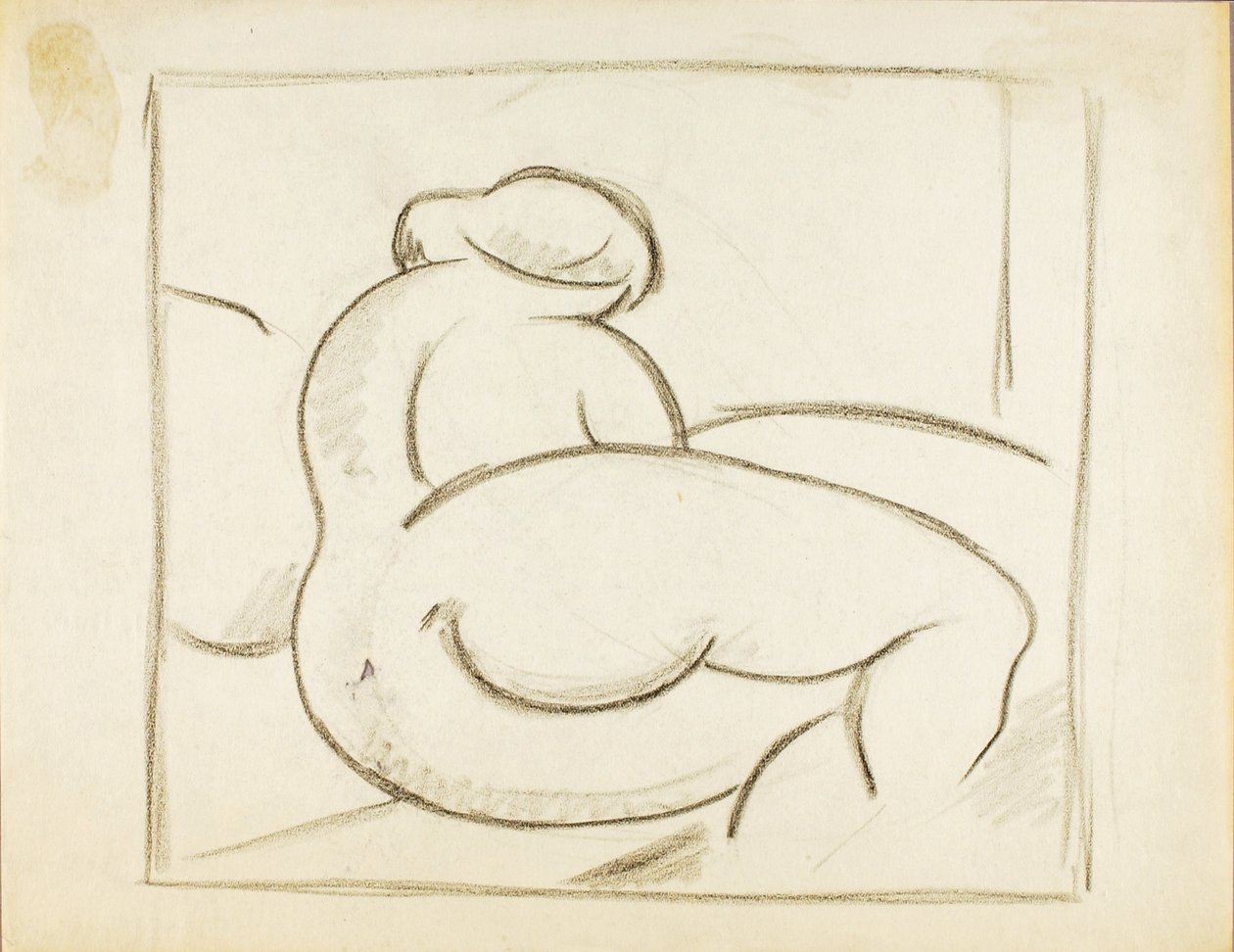 Nu féminin couché - Carl Newman