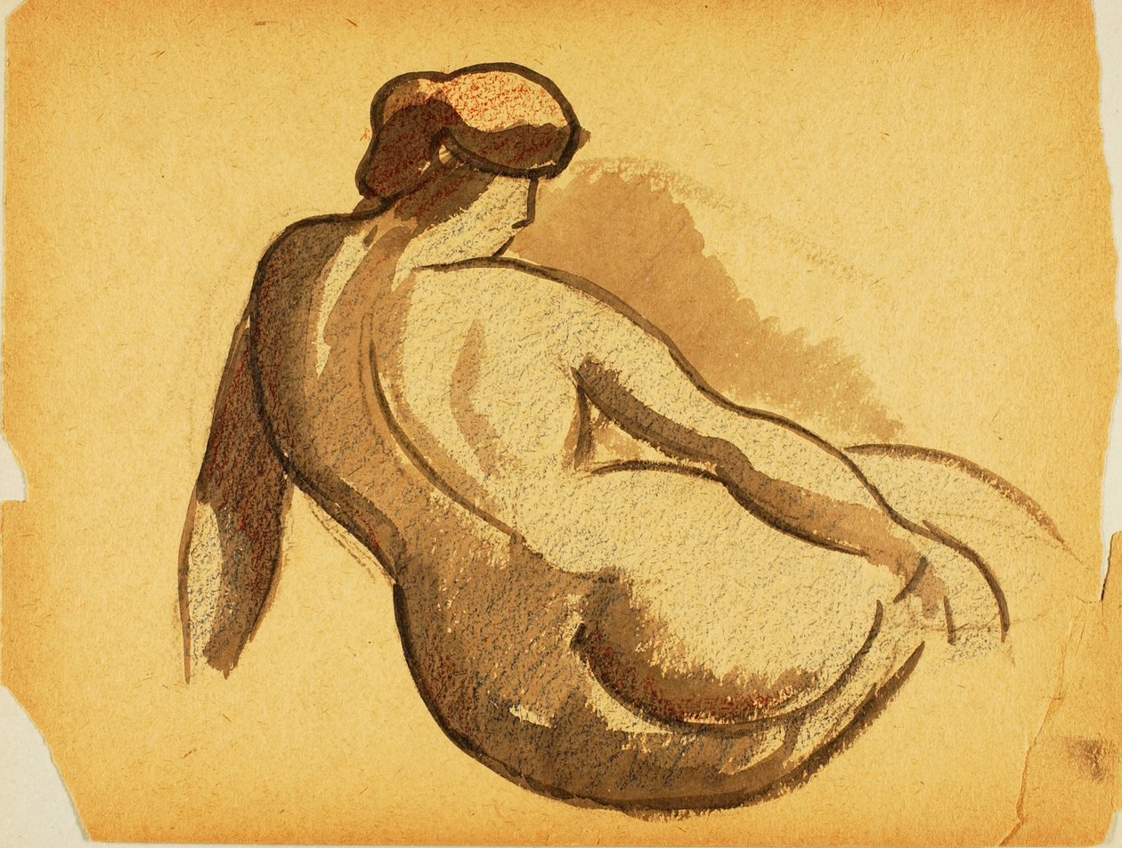 Nu couché - Carl Newman