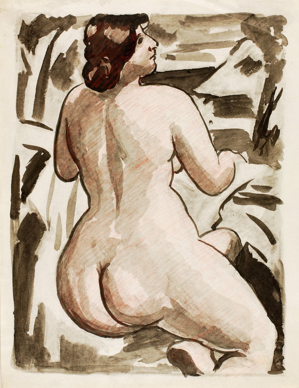 Nu féminin debout - Carl Newman