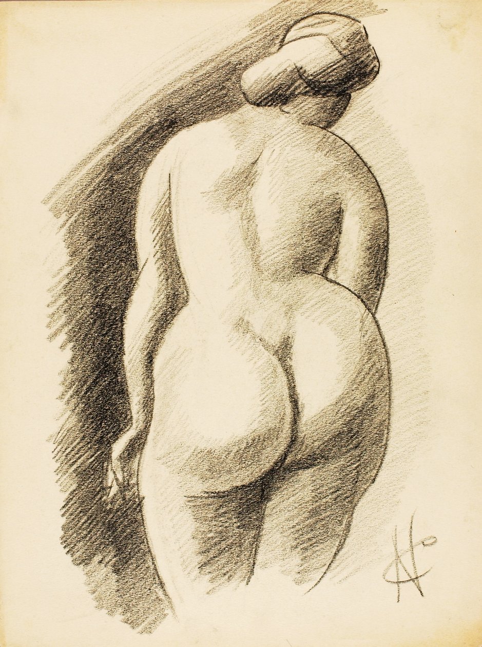 Nu féminin debout - Carl Newman