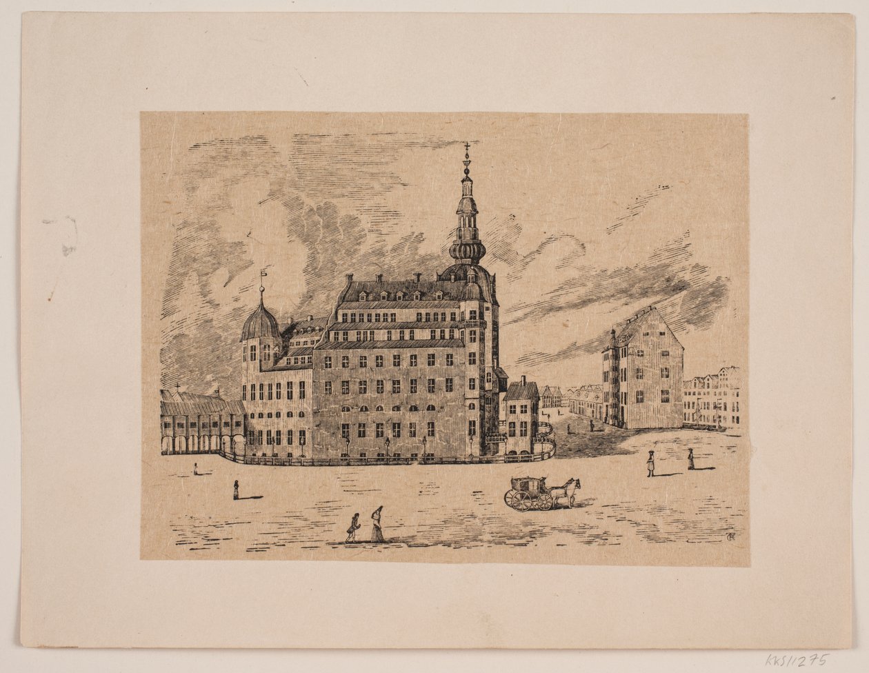 Château de Copenhague - Carl Peter Theodor Rothweiler