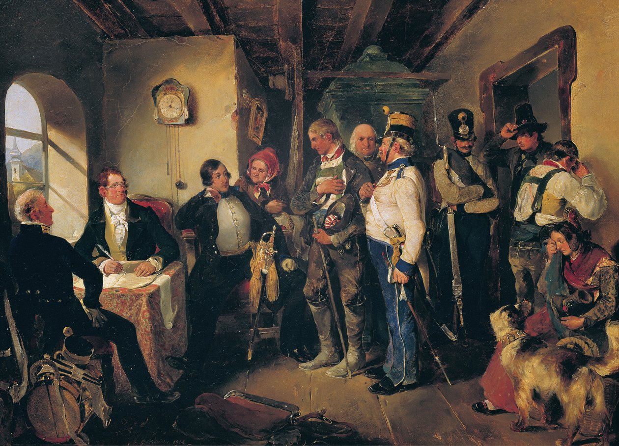 Le recrutement - Carl Schindler