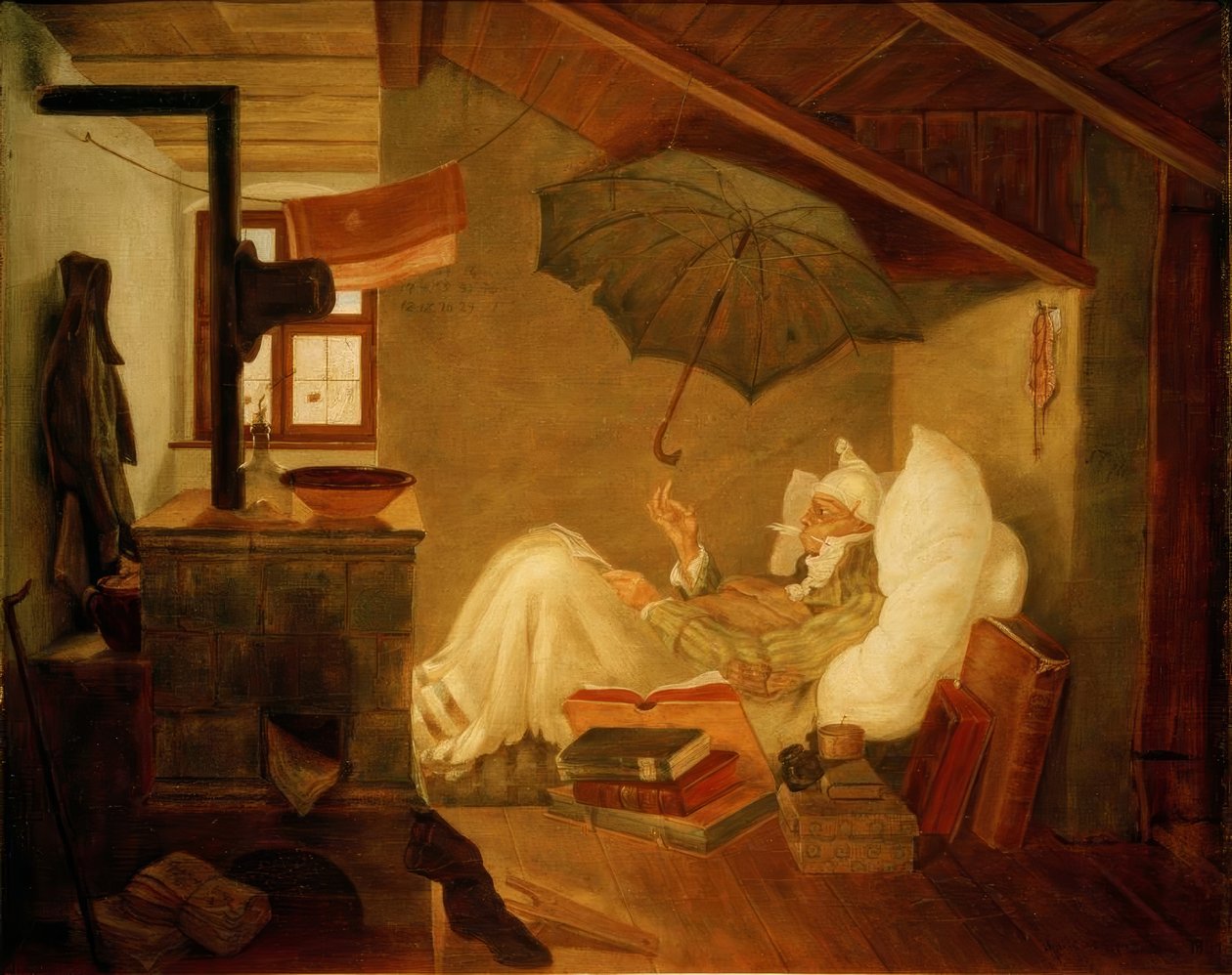 Le Pauvre Poète - Carl Spitzweg