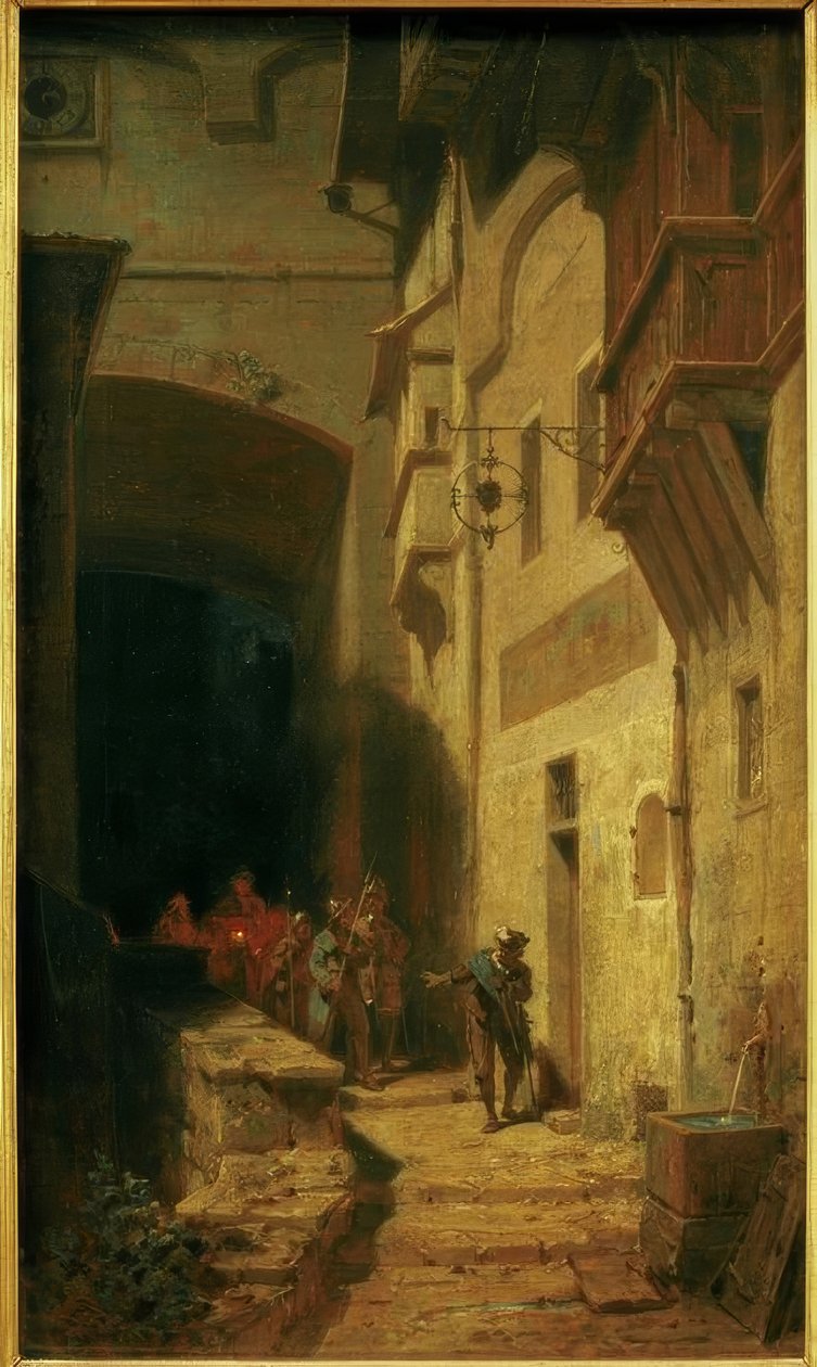 La garde - Carl Spitzweg