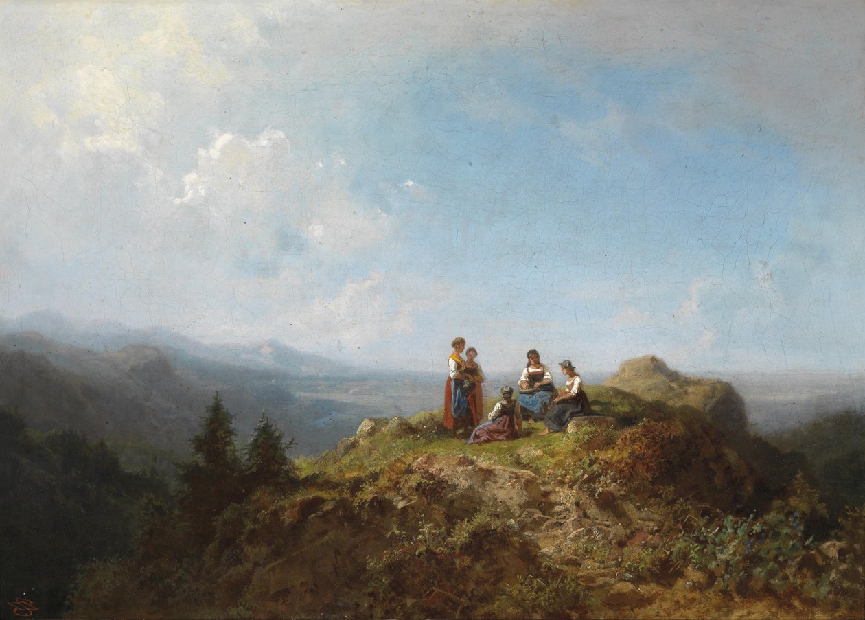 Jeunes filles à l
