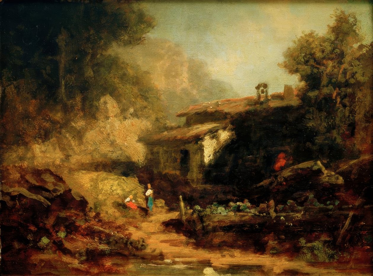 Moulin dans la montagne - Carl Spitzweg