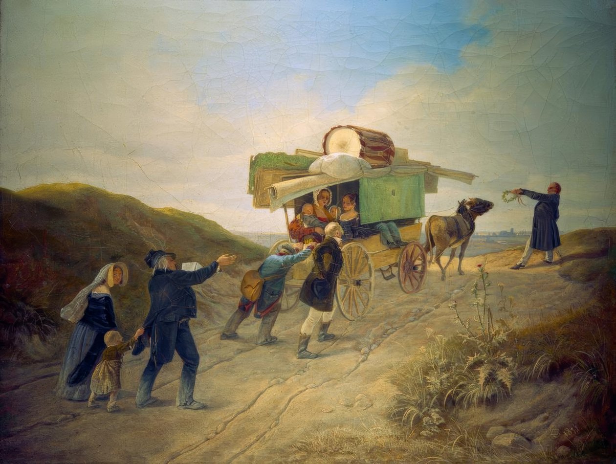 Comédiens itinérants - Carl Spitzweg