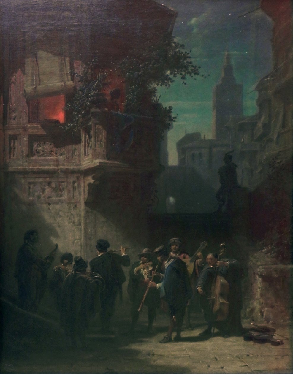 Sérénade espagnole - Carl Spitzweg