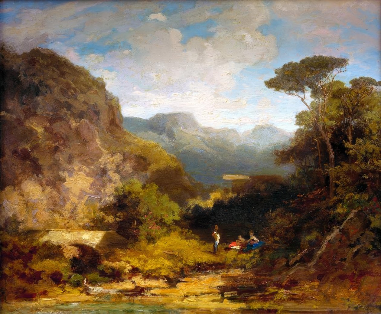 Paysage du sud - Carl Spitzweg