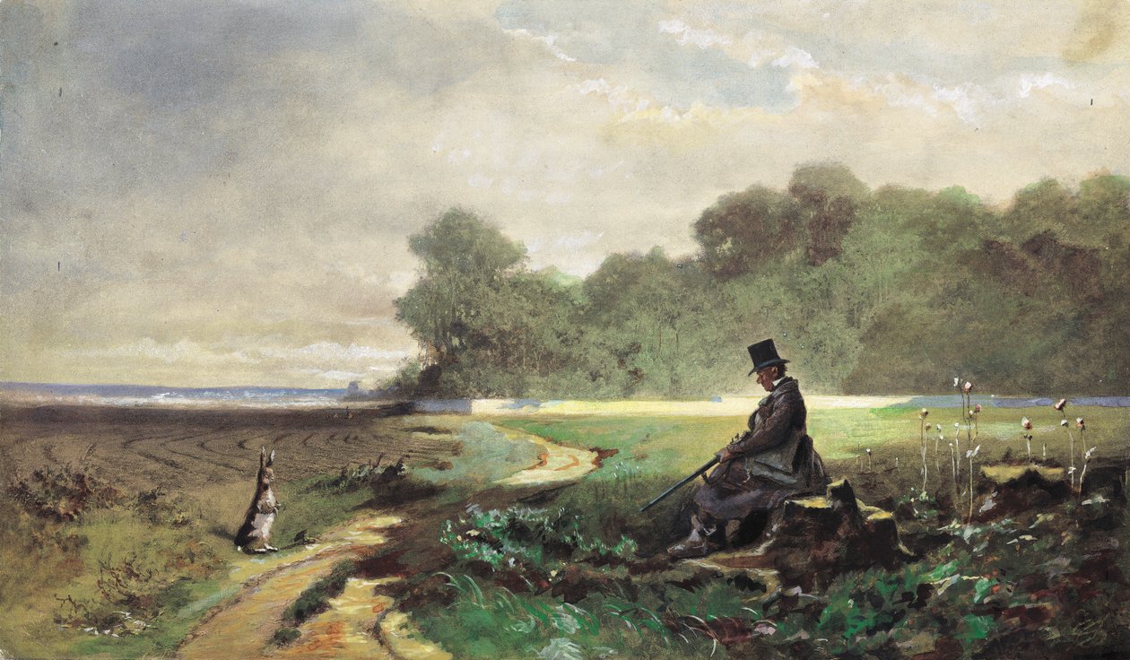 Le chasseur du dimanche - Carl Spitzweg