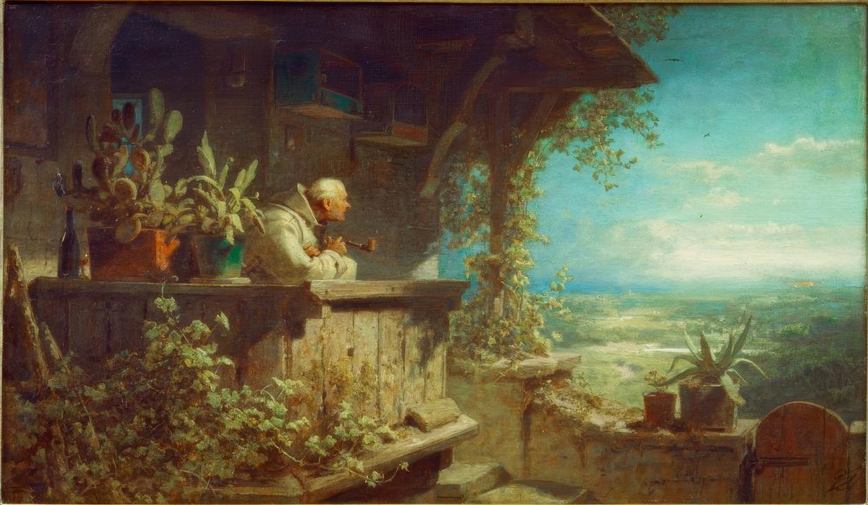Fumée suspecte - Carl Spitzweg