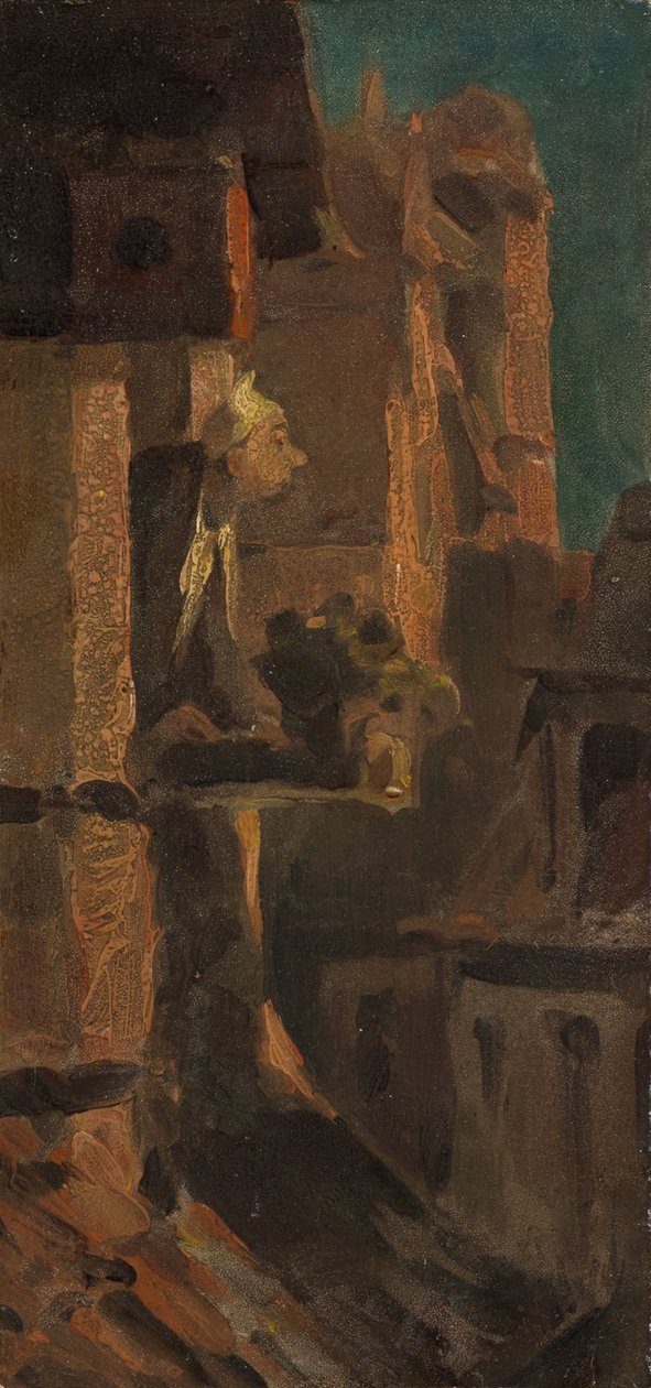 Où ça brûle? - Carl Spitzweg