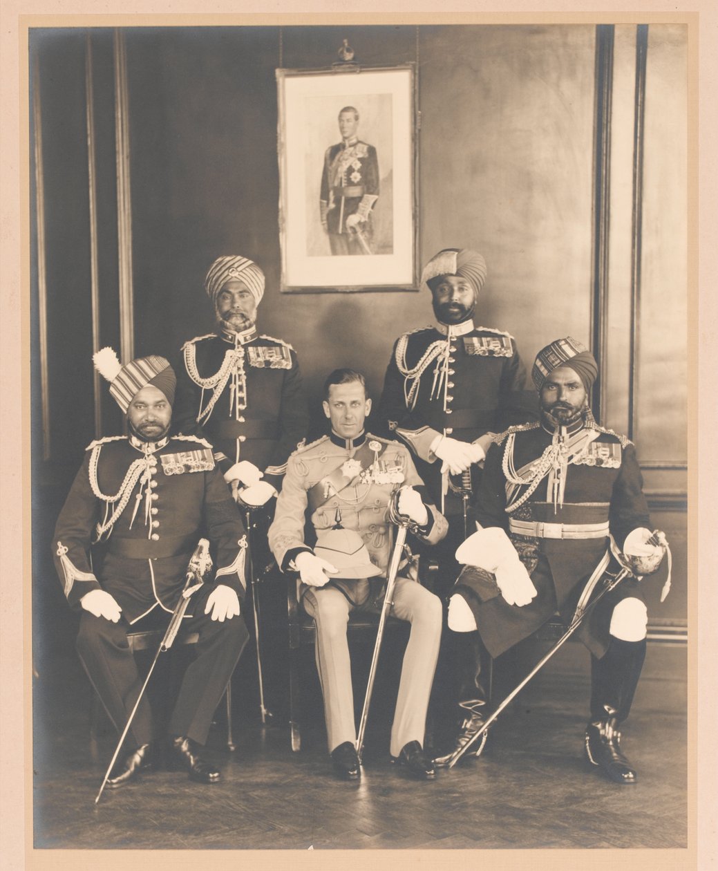 Officiers indiens du Roi, 1936 - Carl Vandyk