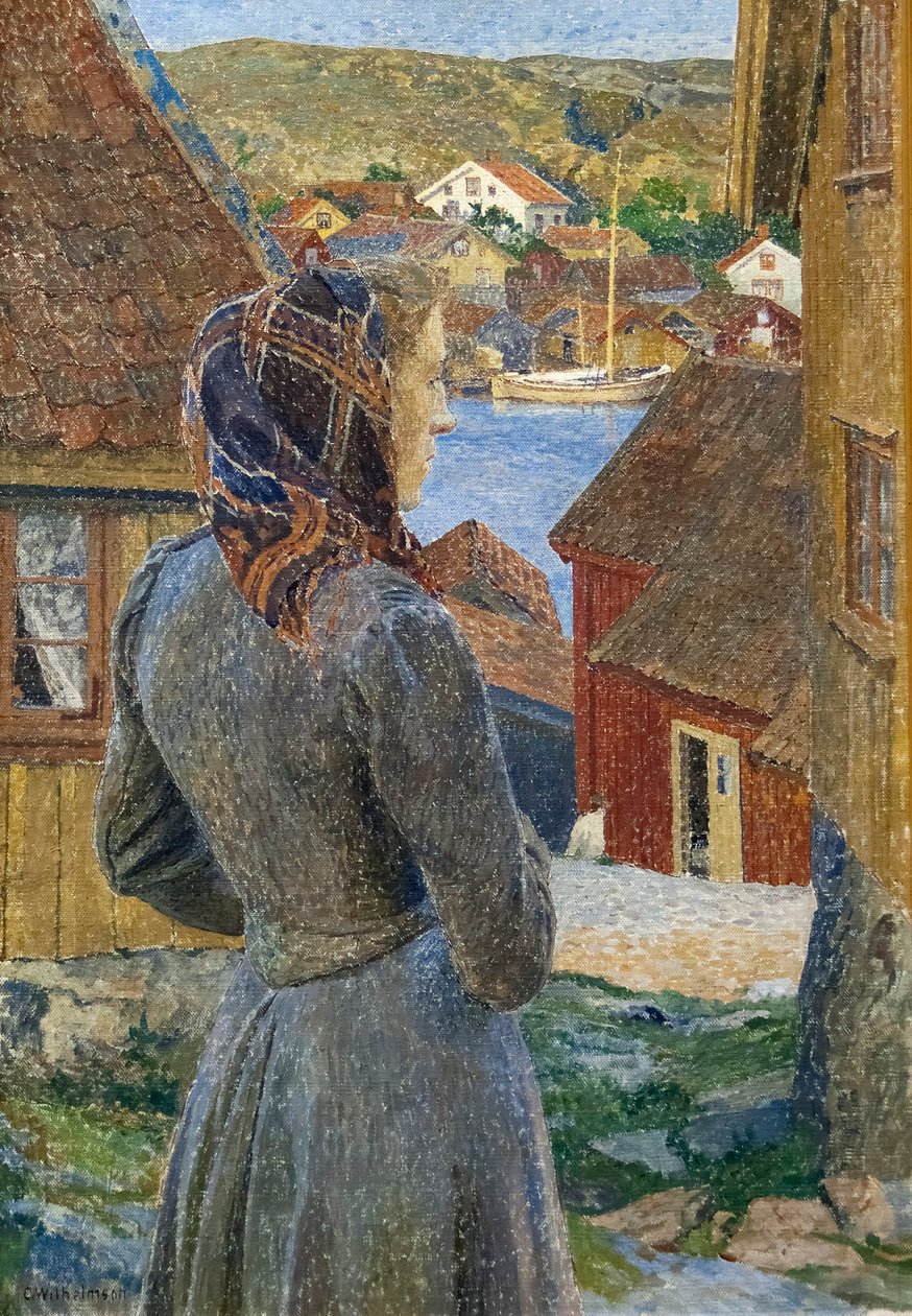 Soir, Bohuslan - Carl Wilhelm Wilhelmson