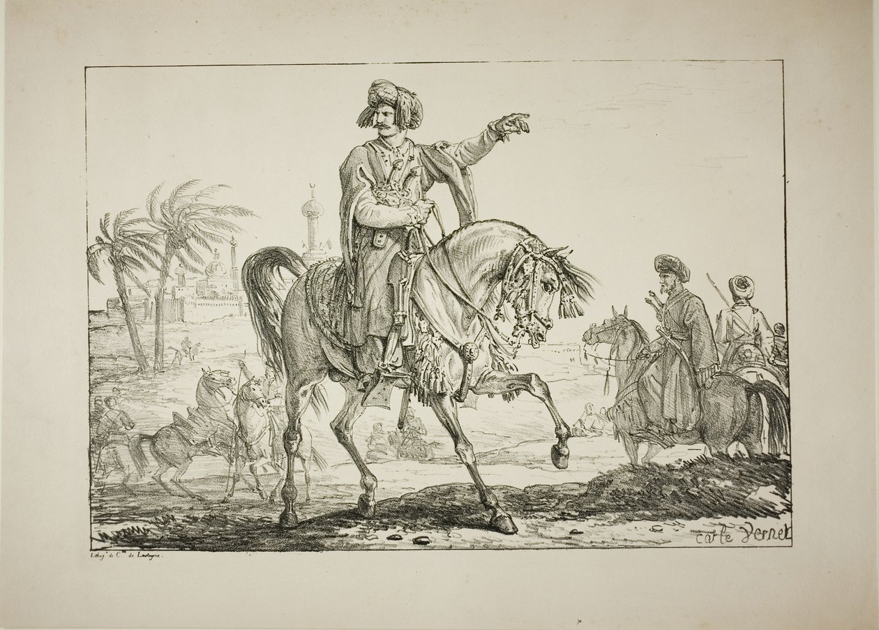 Chef mamelouk - Carle Vernet