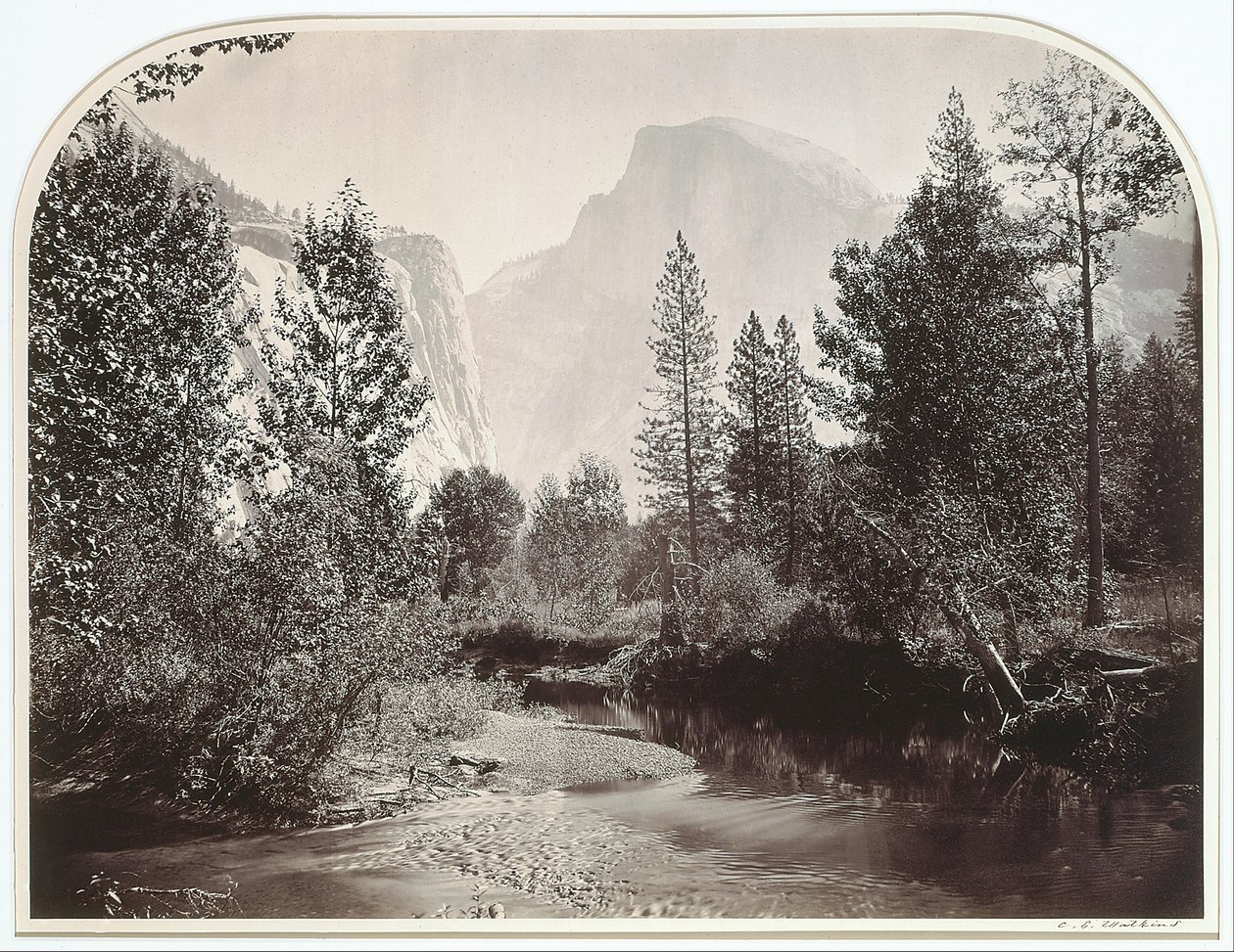 Taysayac, Demi-Dôme, 4967 pieds, Yosemite - Carleton E. Watkins