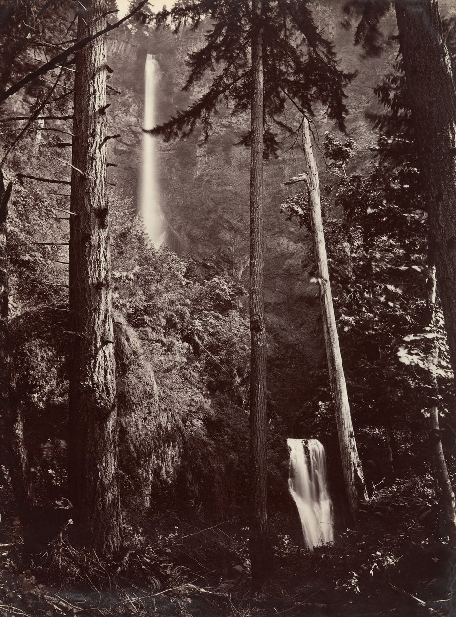 Chutes de Multnomah, Oregon - Carleton Emmons Watkins