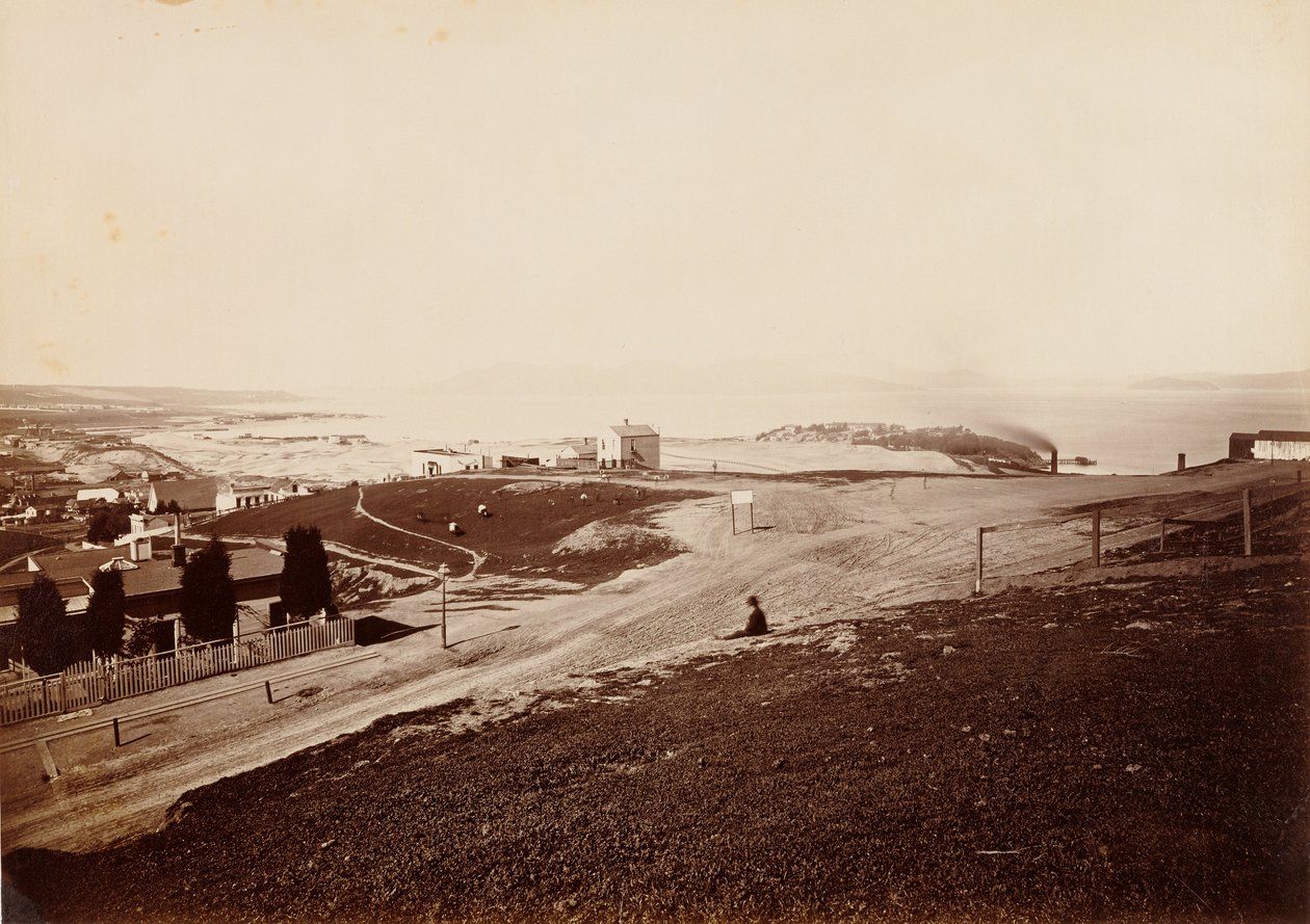 Golden Gate depuis Russian Hill - Carleton Watkins