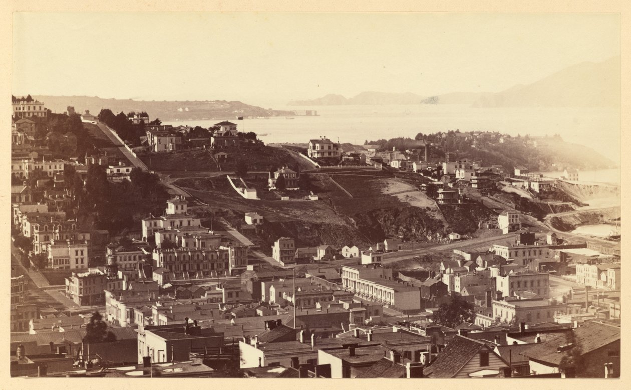[Golden Gate depuis Telegraph Hill, S.F.] - Carleton Watkins