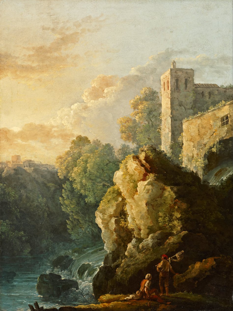 Château et Cascade - Carlo Bonavia