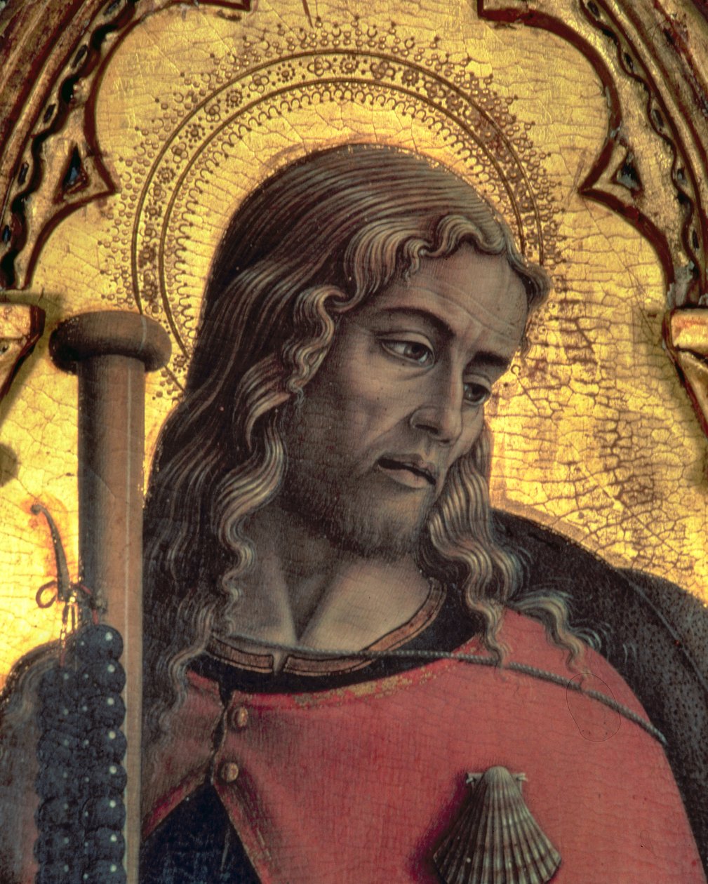 Saint Jacques (détail) - Carlo Crivelli