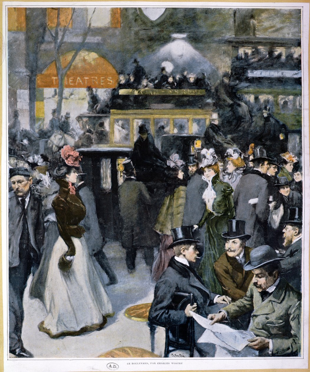 Le boulevard - Carlo Wostry