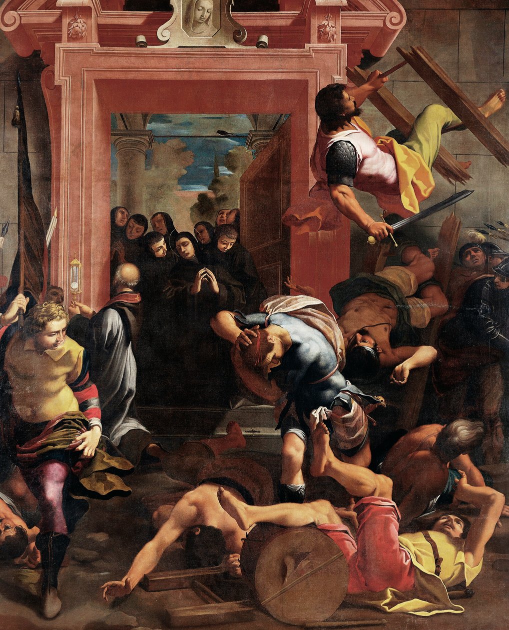 Miracle de Saint Gualberto - Carlo Bononi