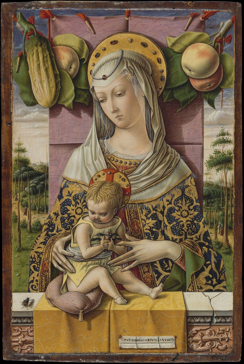 Madone et Enfant, vers 1480 - Carlo Crivelli