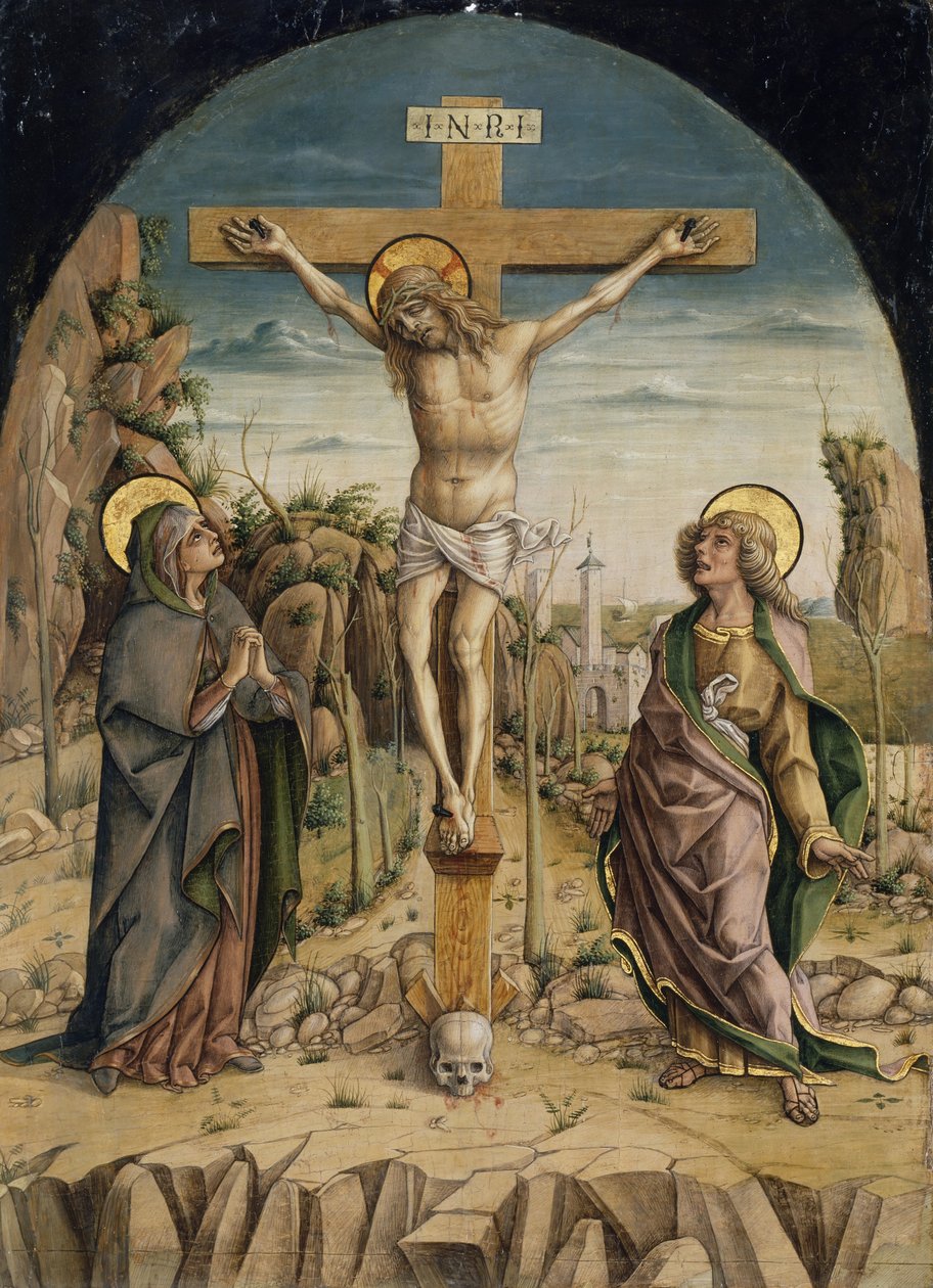 La Crucifixion - Carlo Crivelli