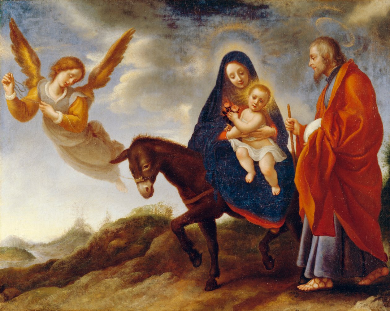 La Fuite en Égypte, vers 1648-50 - Carlo Dolci